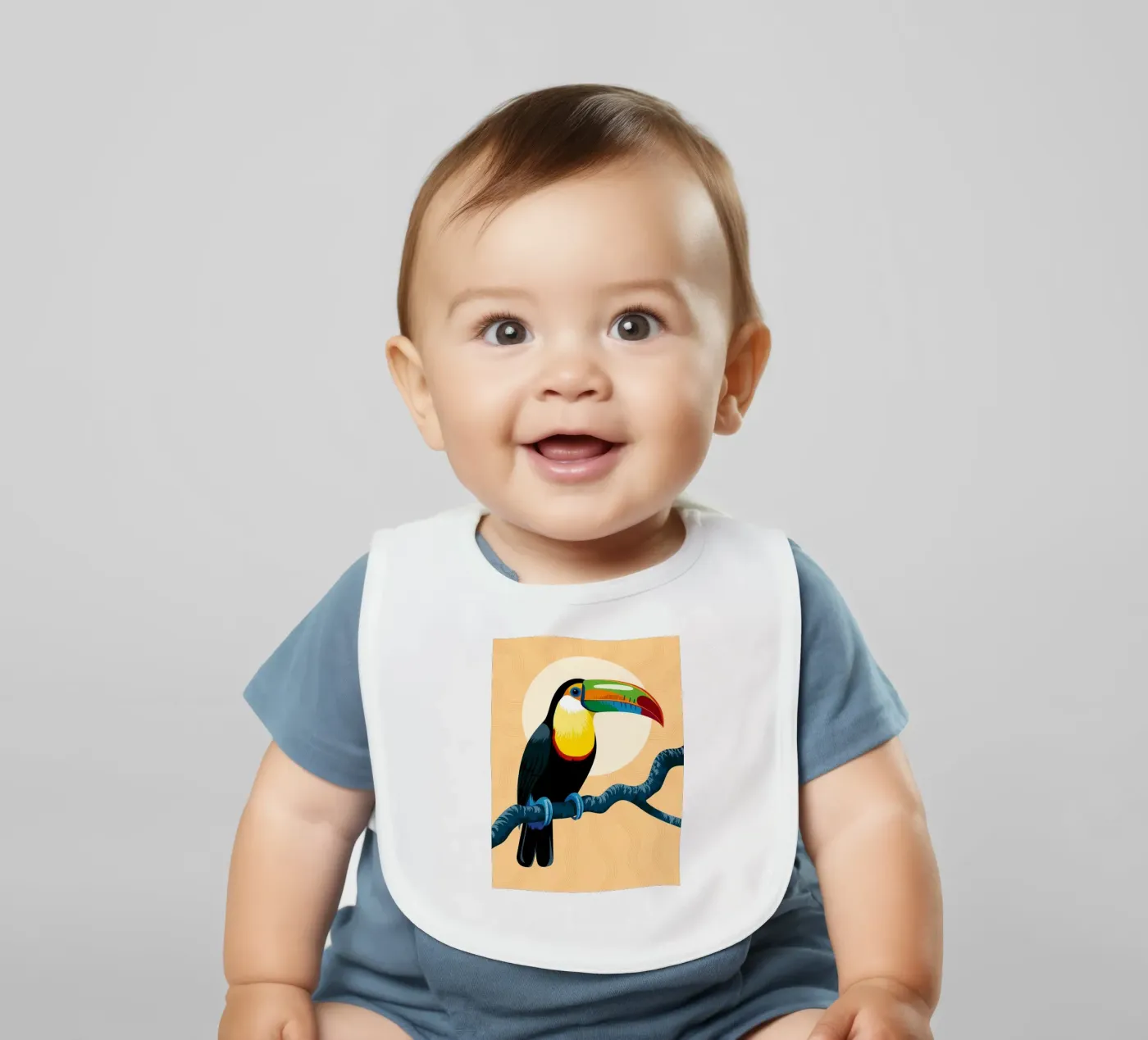 Vogel Babylätzchen von PosterByFly