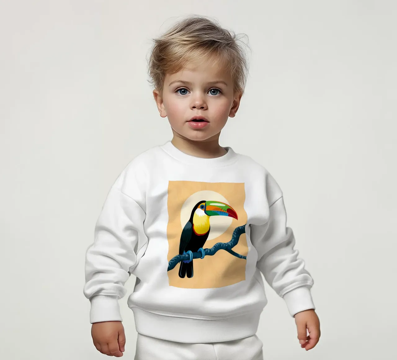 Uccello felpa neonato da PosterByFly