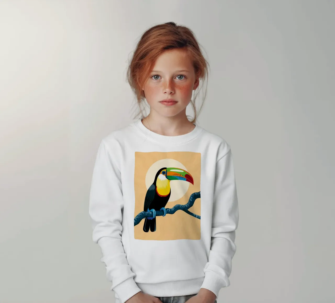 Uccello felpa bambino da PosterByFly