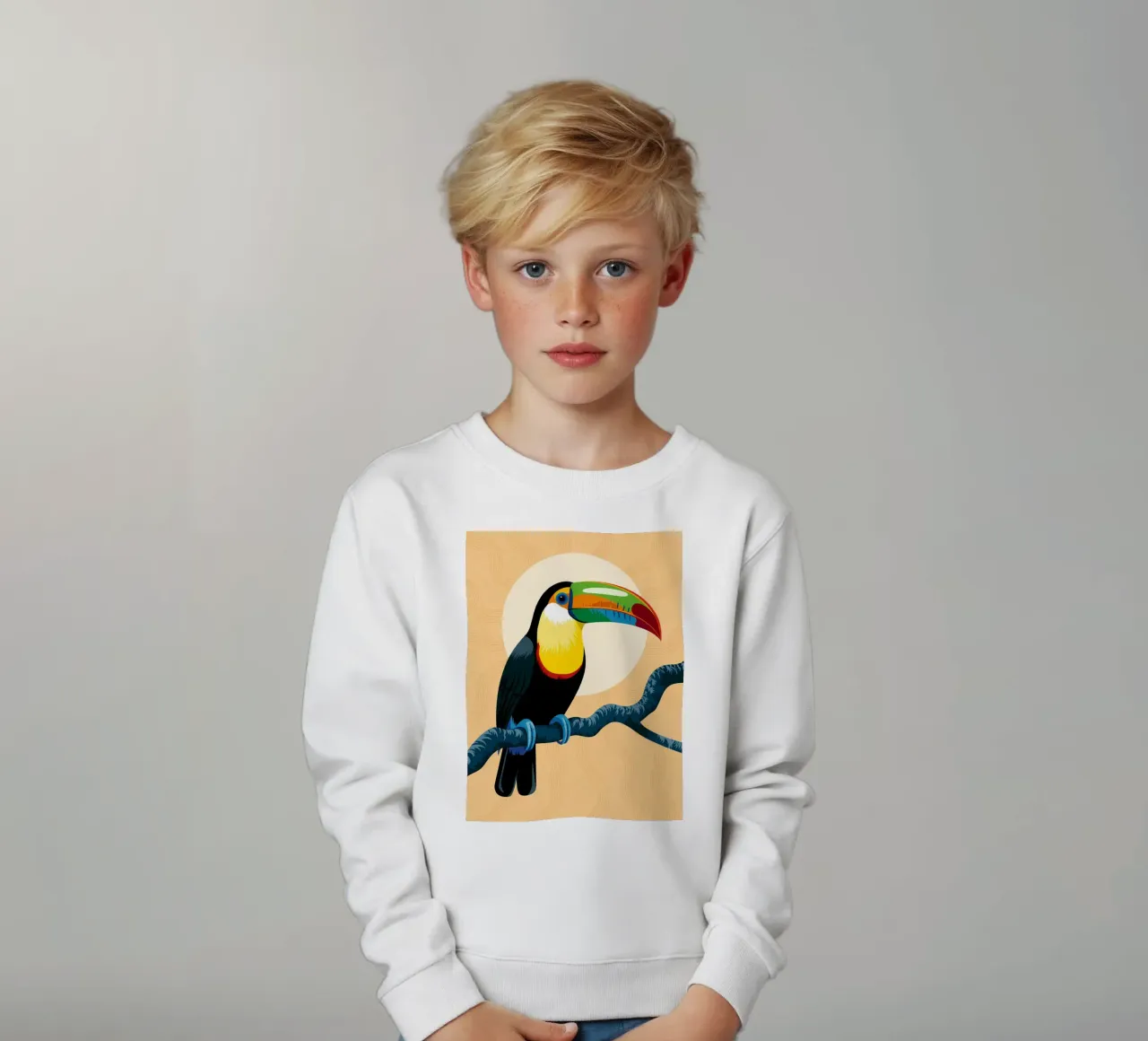 Uccello felpa bambino da PosterByFly