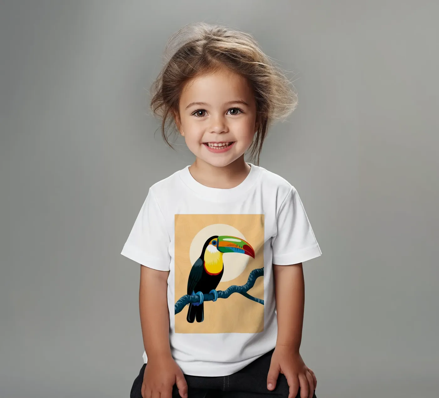 Uccello t-shirt bambini da PosterByFly