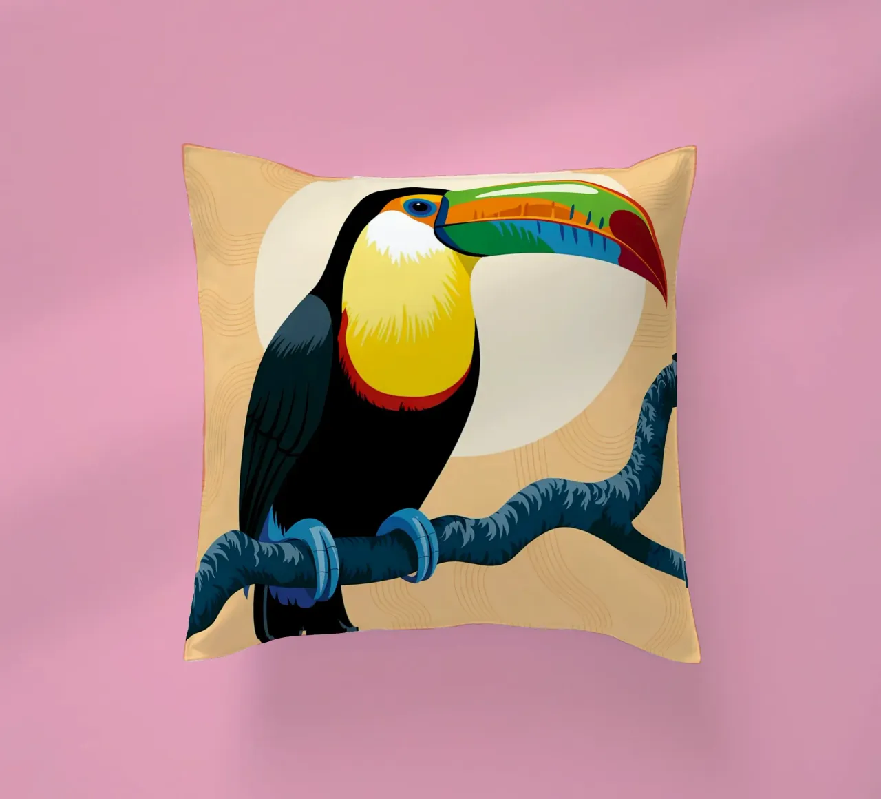 Uccello cuscino da PosterByFly