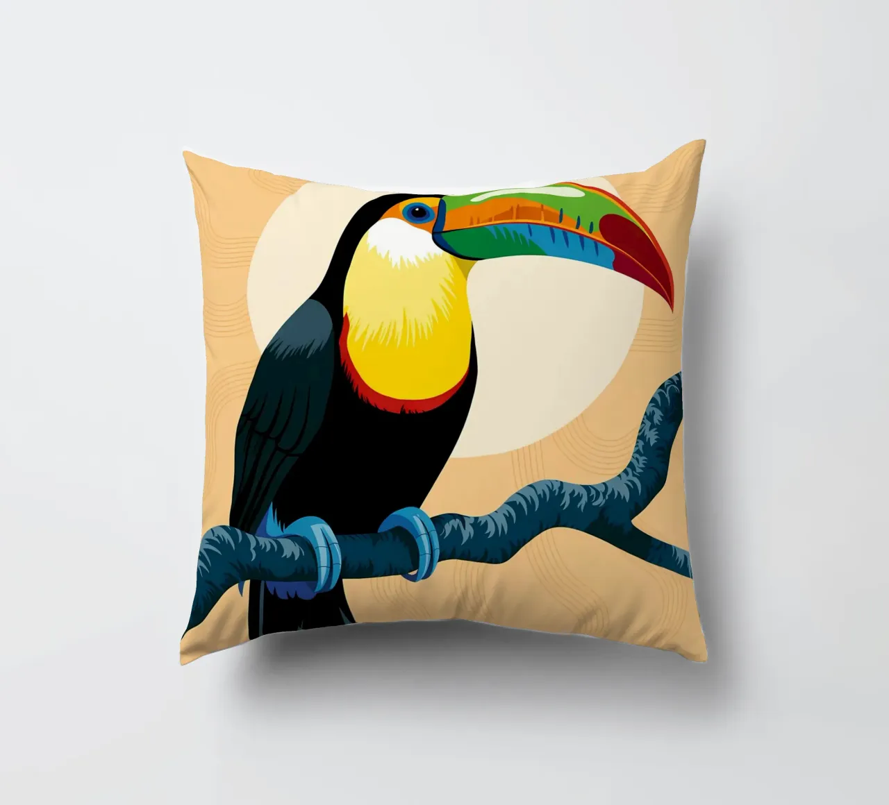 Uccello cuscino da PosterByFly