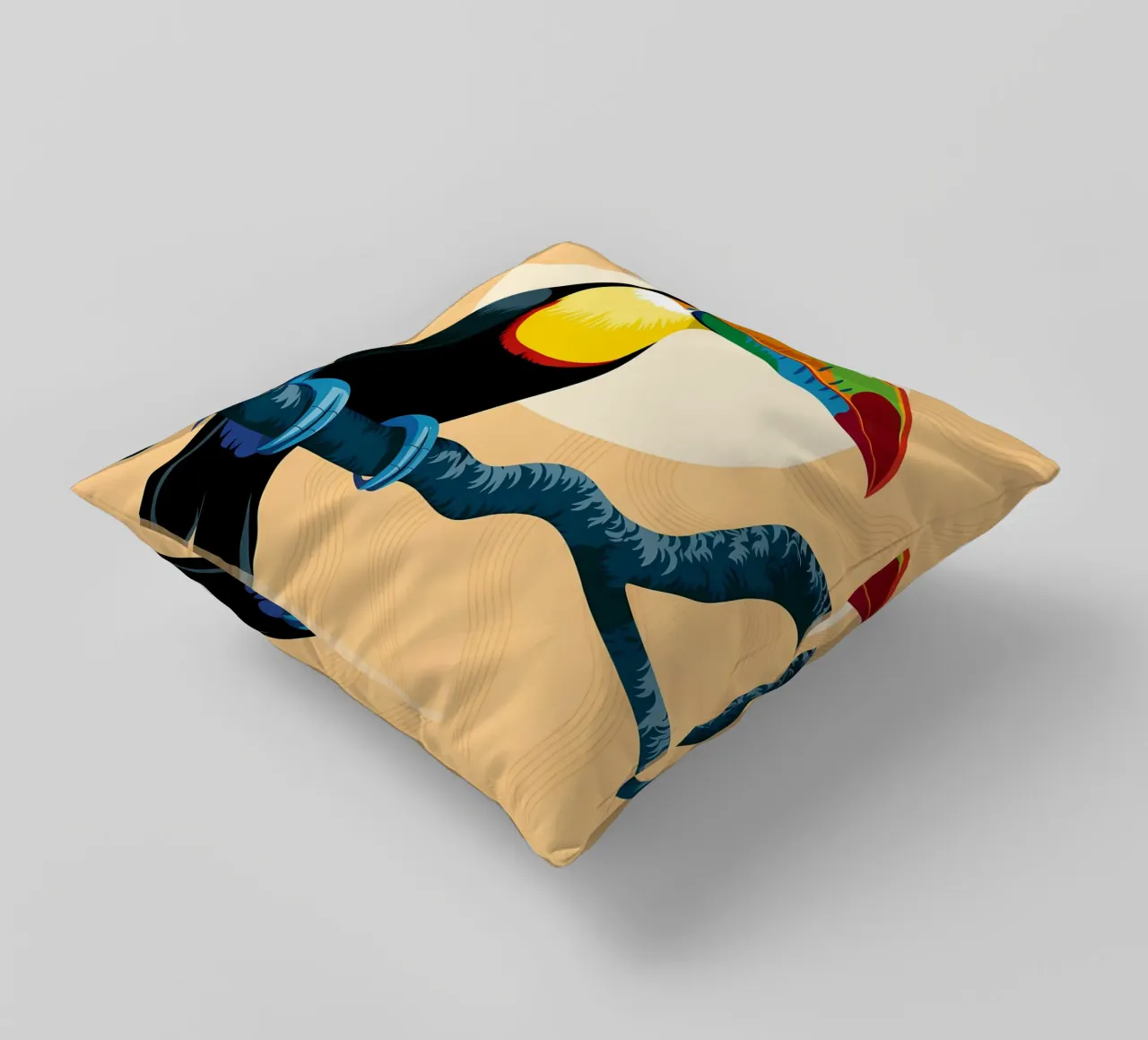 Uccello cuscino da PosterByFly