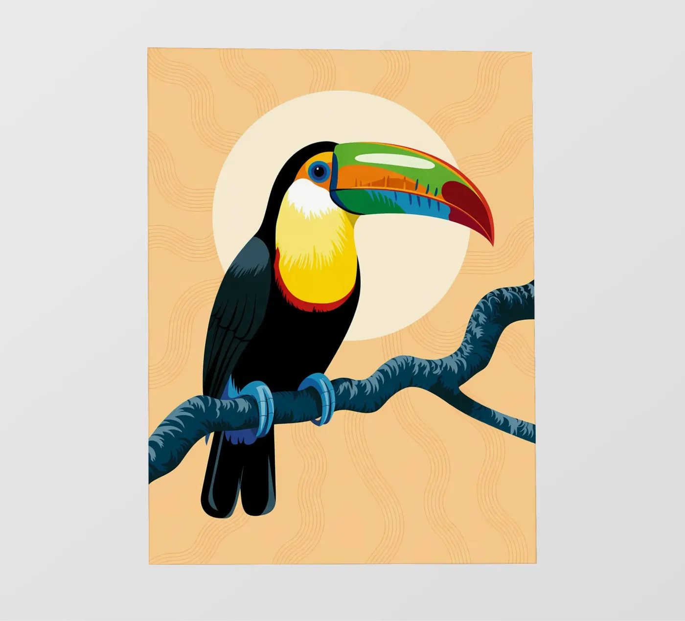 Uccello pellicola backlit da PosterByFly