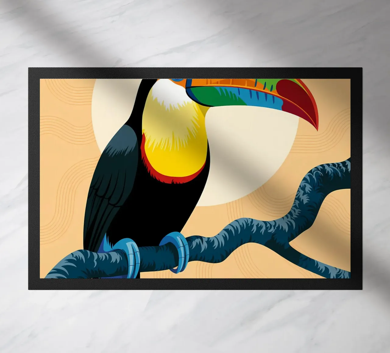 Uccello zerbino da PosterByFly