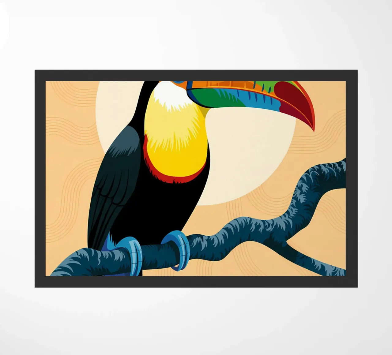 Bird doormat by PosterByFly