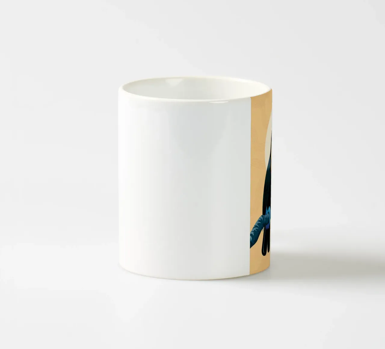 Uccello tazza in ceramica da PosterByFly