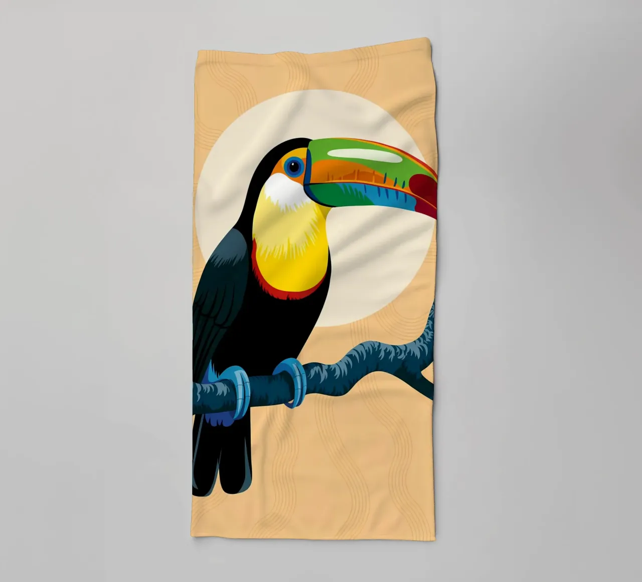 Uccello asciugamano da bagno da PosterByFly