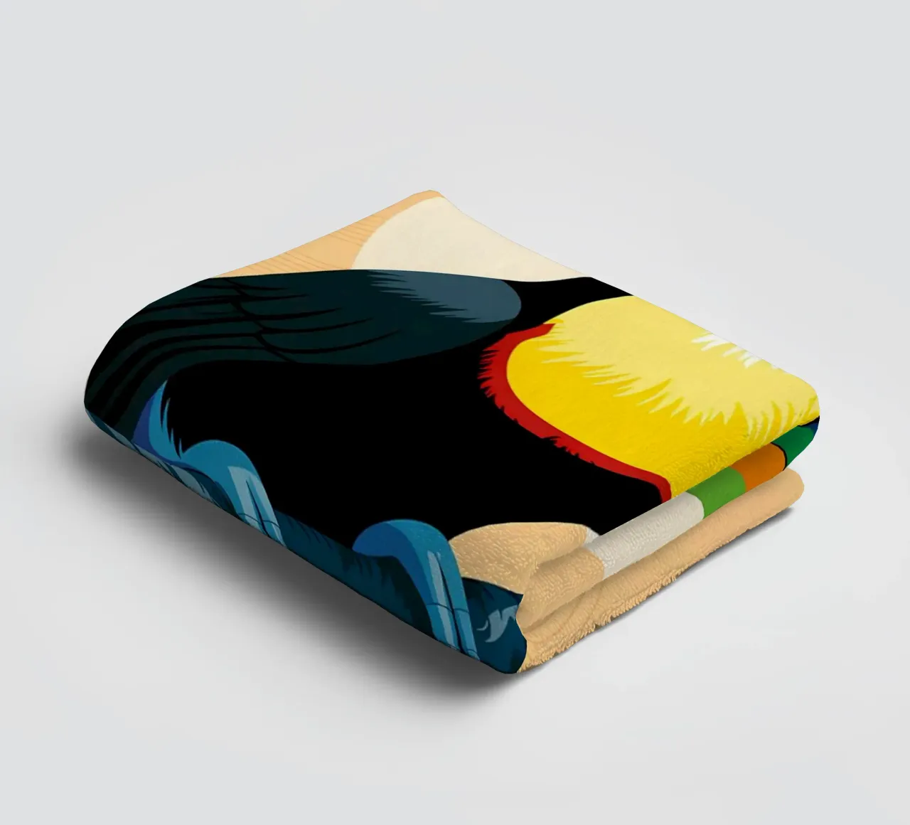 Uccello asciugamano da bagno da PosterByFly