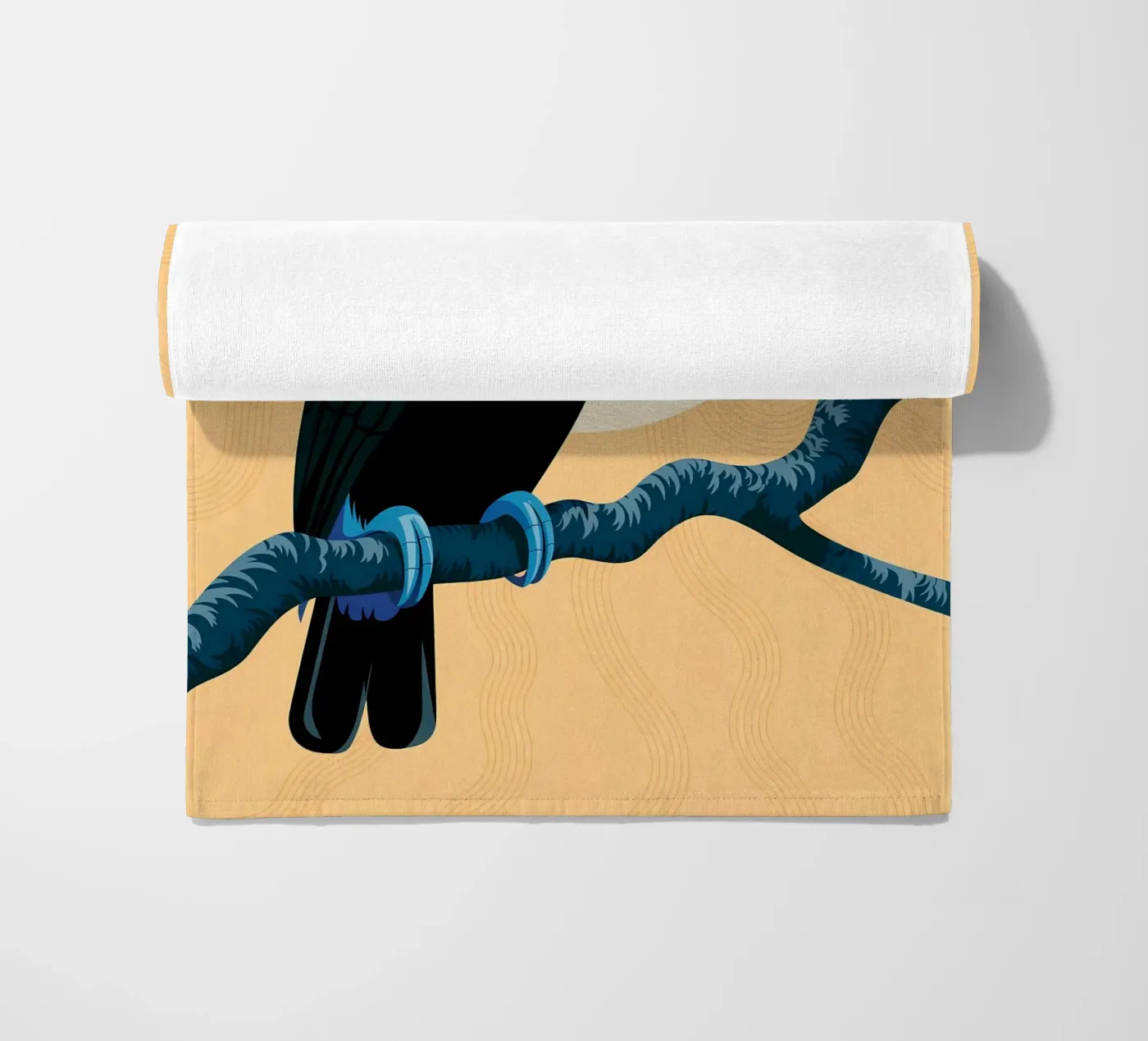 Bird beach towel by PosterByFly