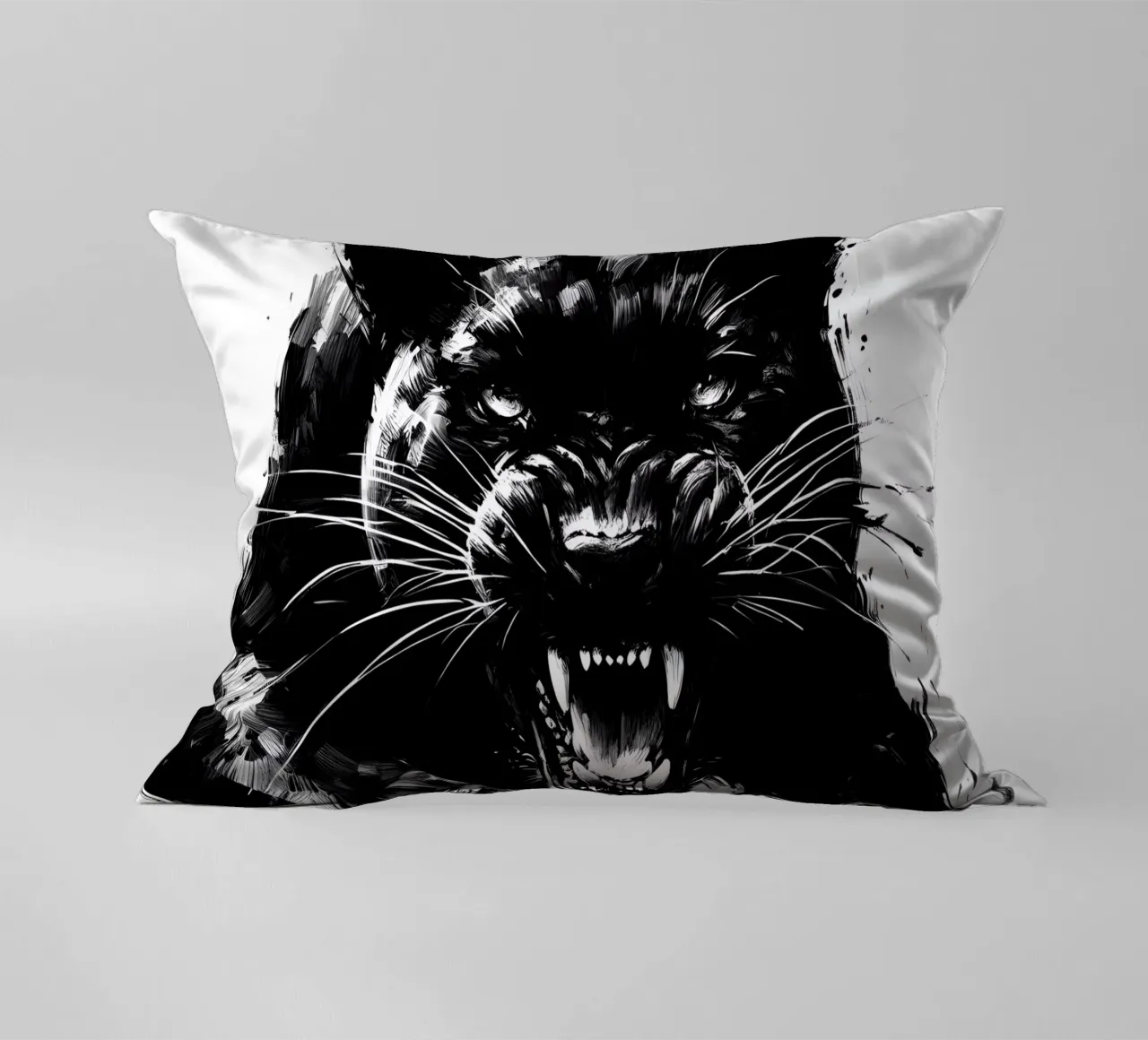 BLACK PANTHER UNLEASHED cuscino da ARTOMATIC