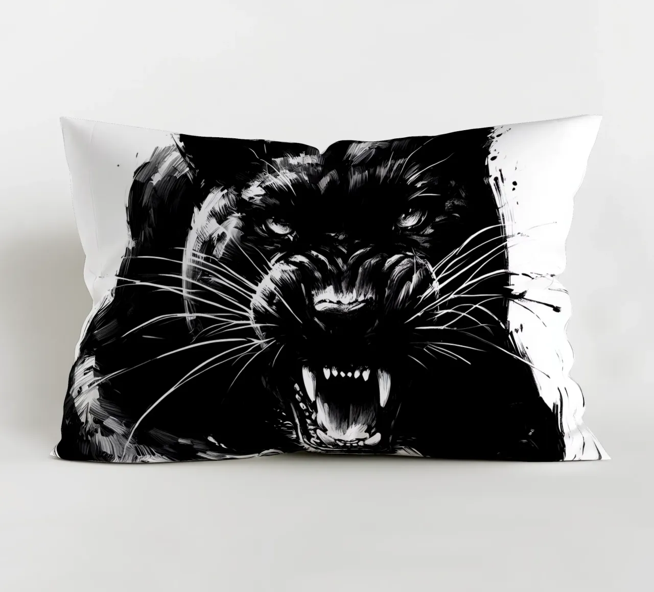 BLACK PANTHER UNLEASHED cuscino da ARTOMATIC