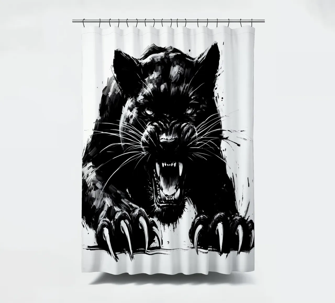 BLACK PANTHER UNLEASHED tenda da doccia da ARTOMATIC