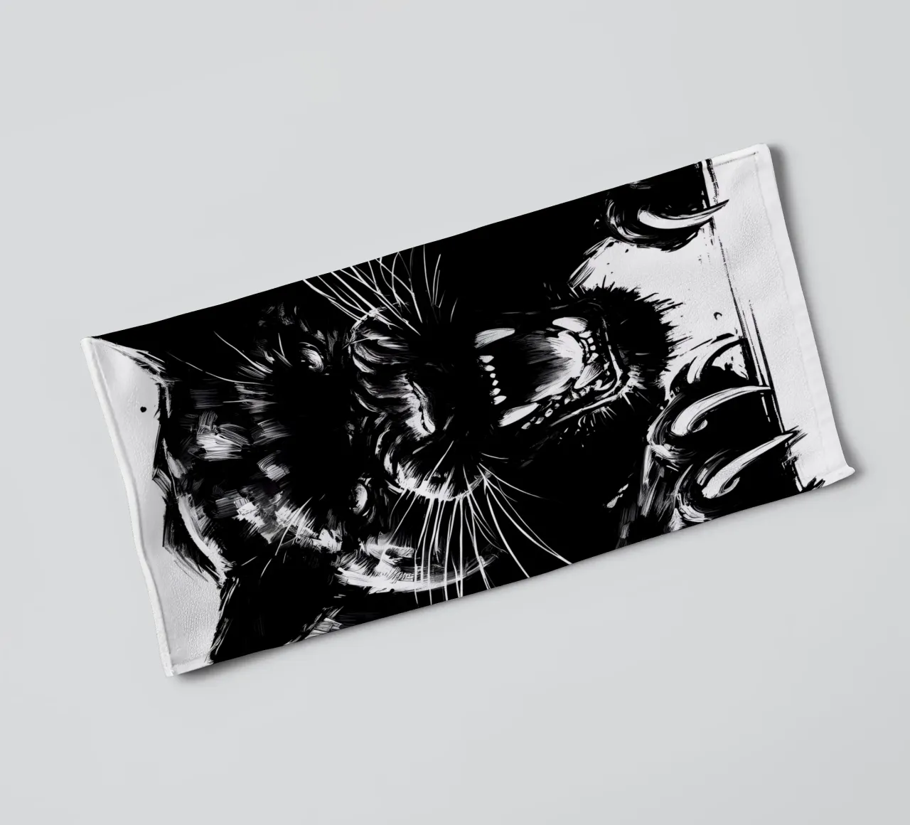 BLACK PANTHER UNLEASHED asciugamano da bagno da ARTOMATIC