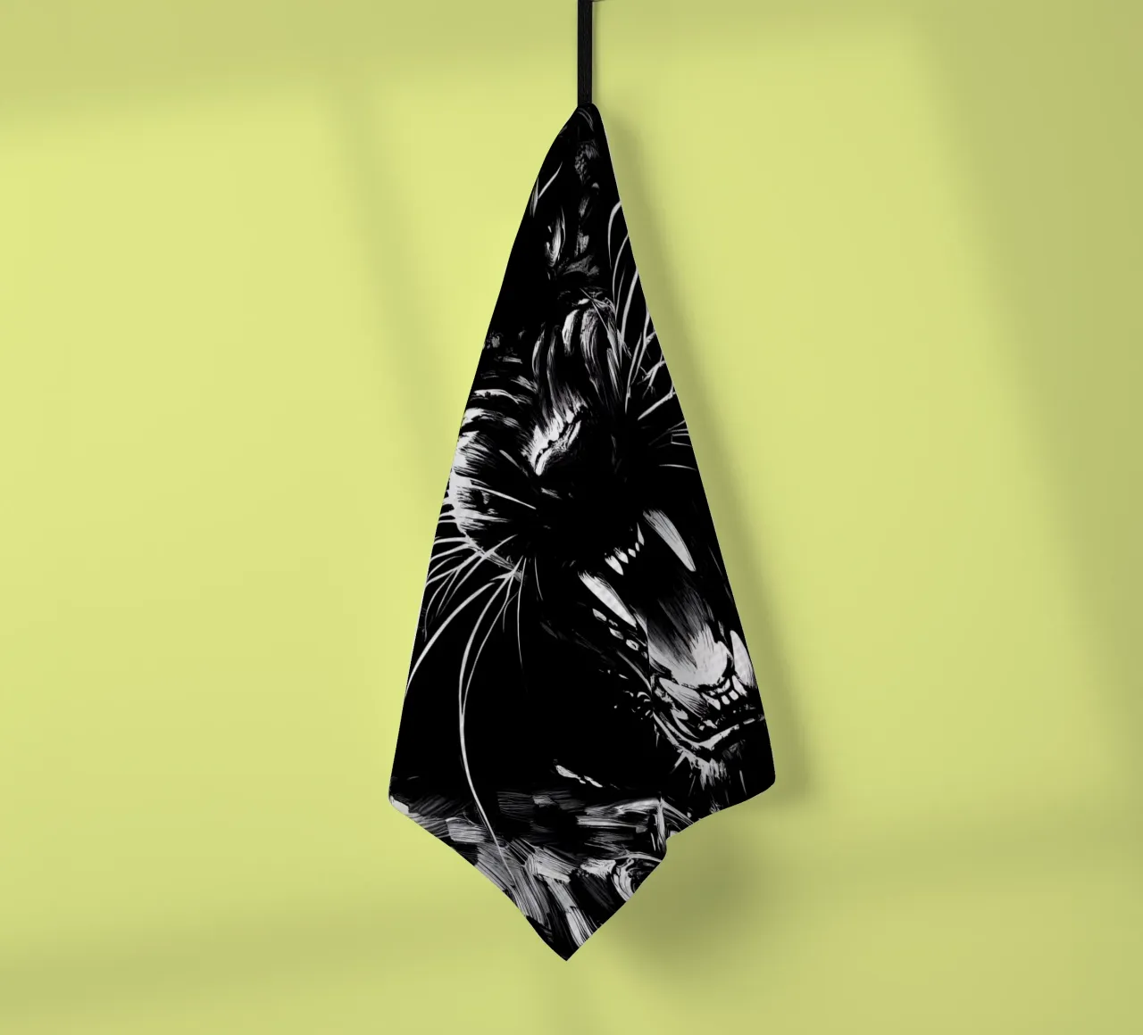BLACK PANTHER UNLEASHED canovaccio da cucina da ARTOMATIC