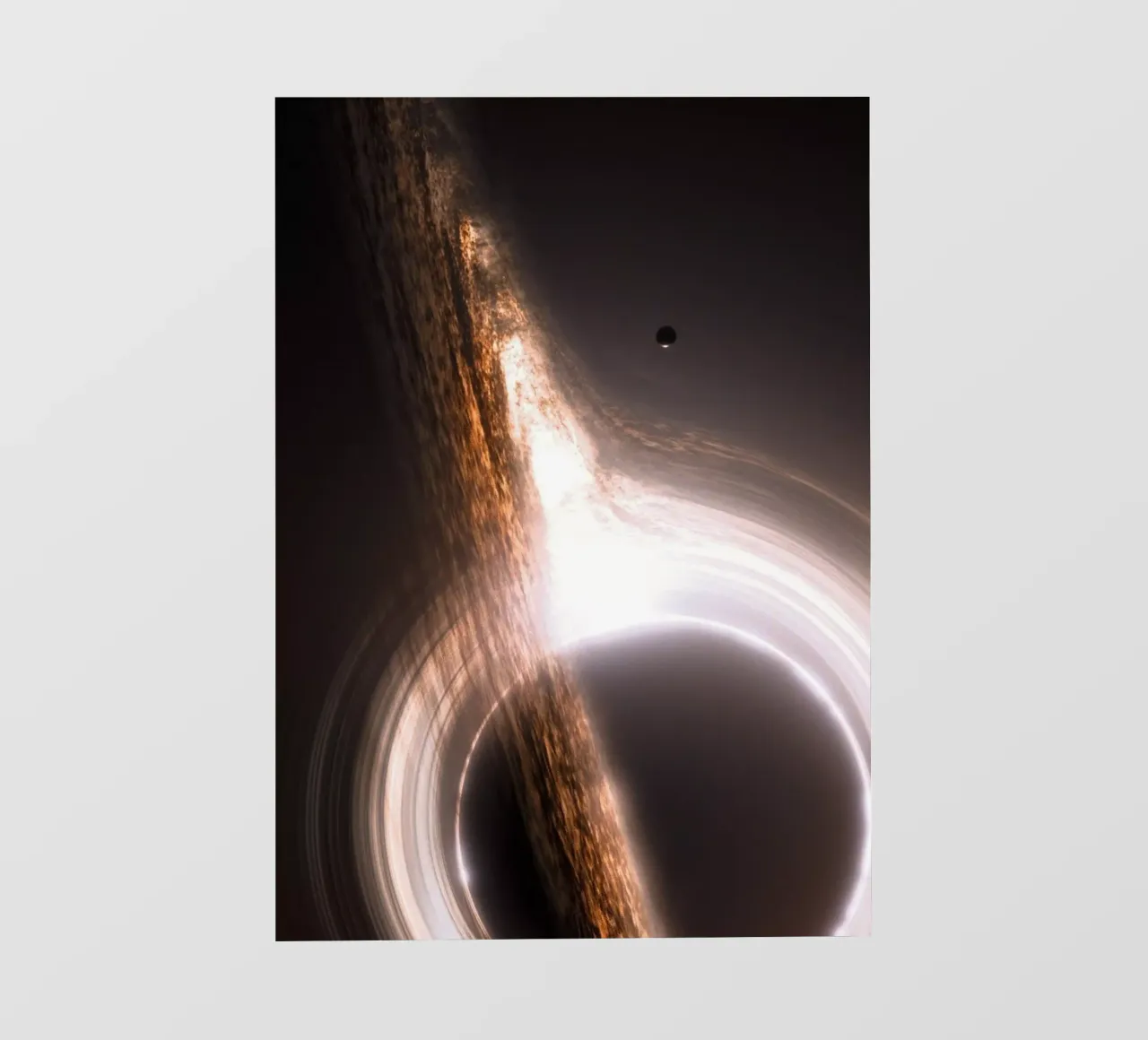 Gargantua Black Hole pellicola backlit da nabakumov