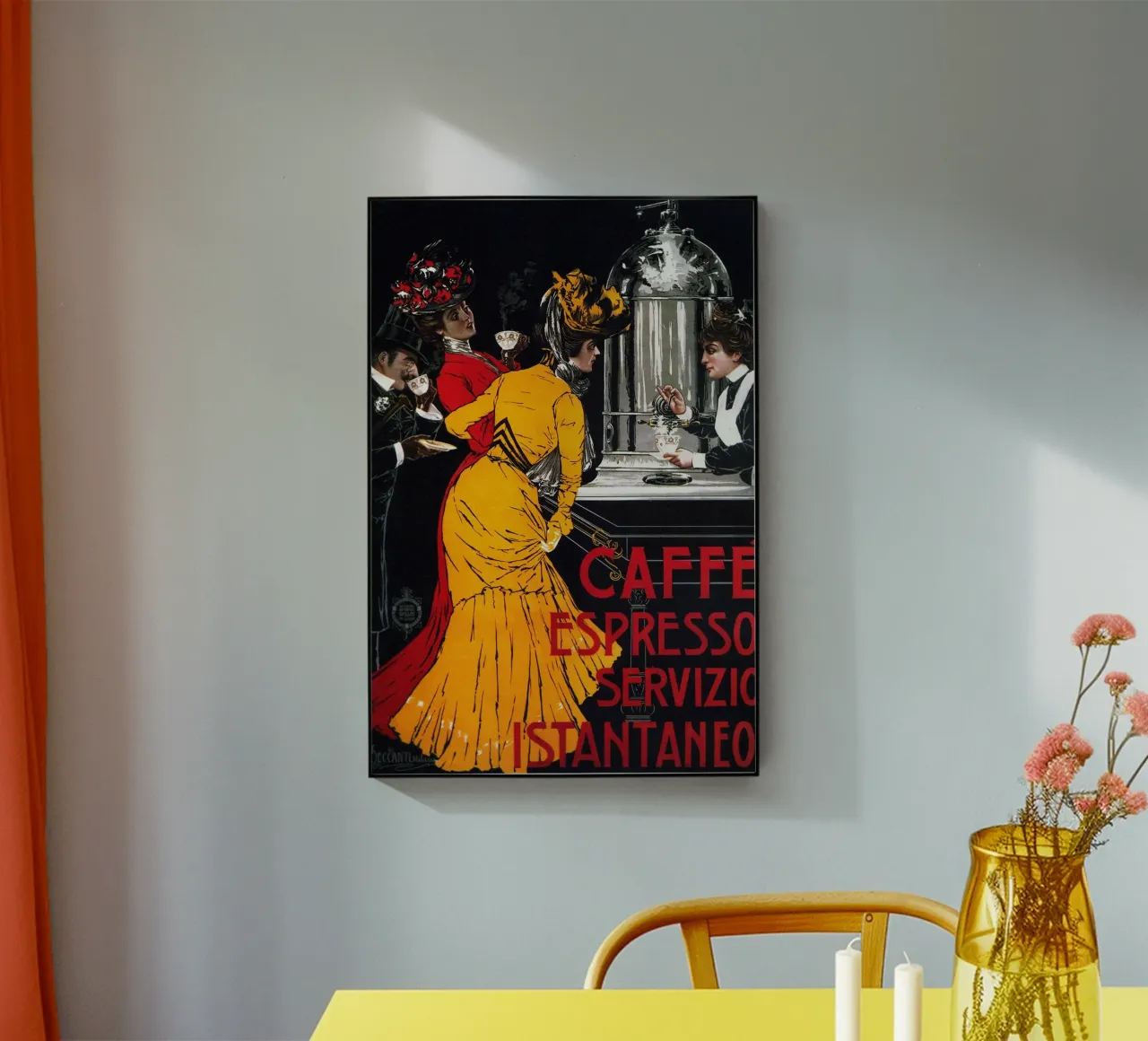 Caffe Espresso Servizio Istantaneo plexiglass da Erin Lambert
