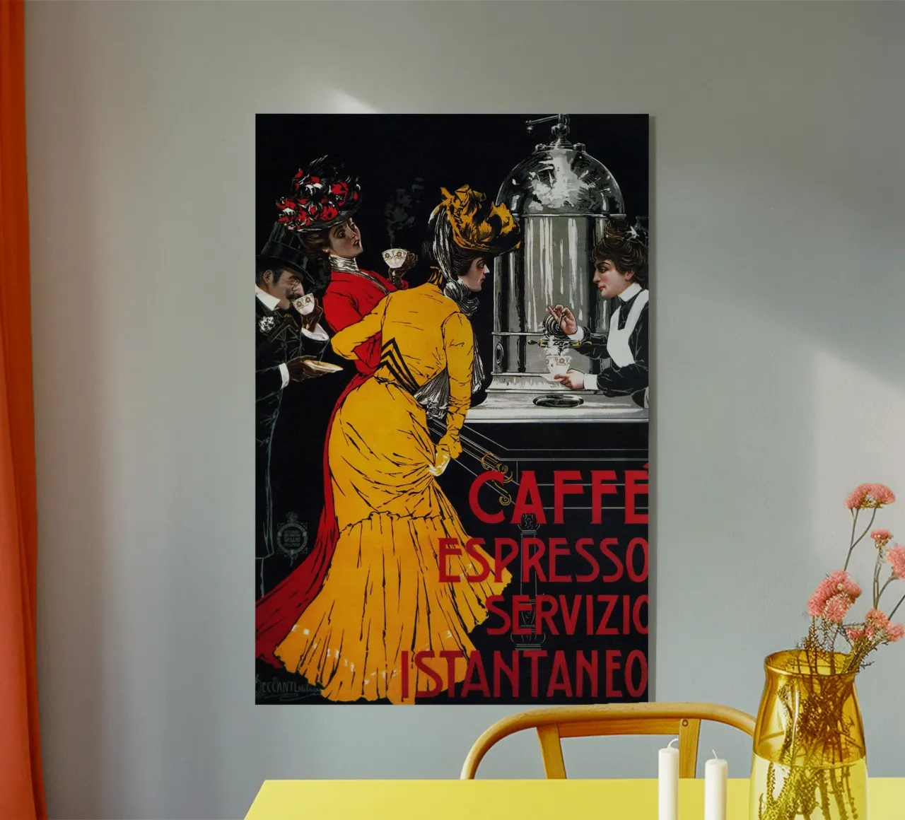 Caffe Espresso Servizio Istantaneo plexiglass da Erin Lambert