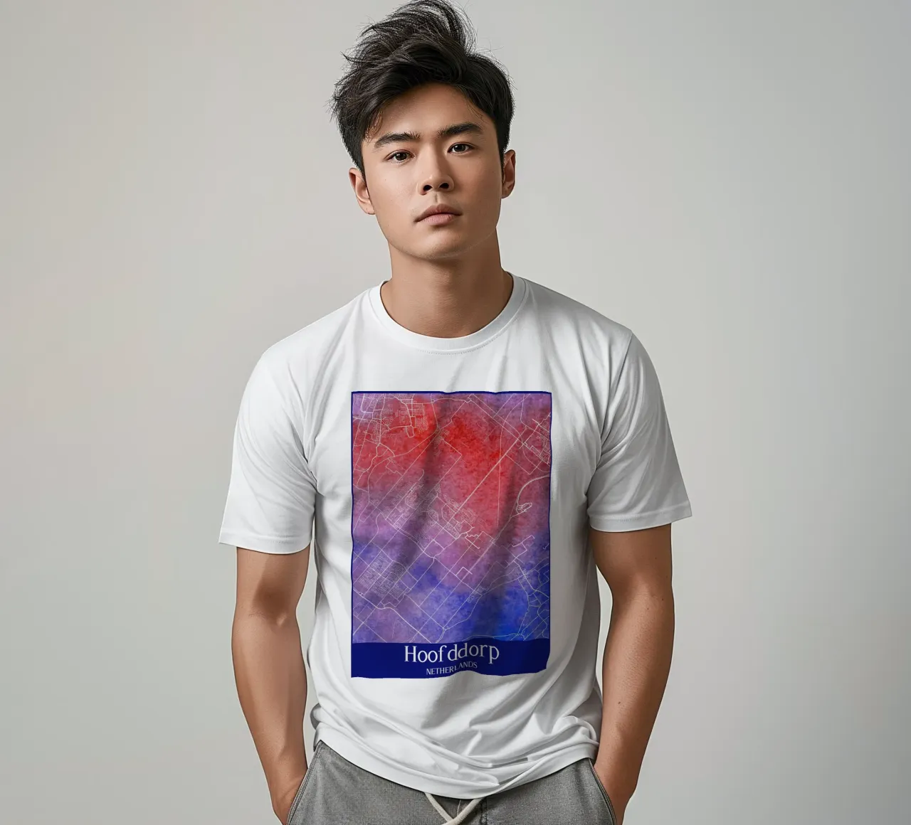 Hoofddorp NETHERLANDS t-shirt da WorldPrint