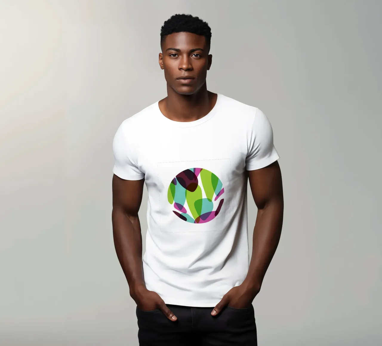Organic Forms t-shirt by Kim Hubball Studio