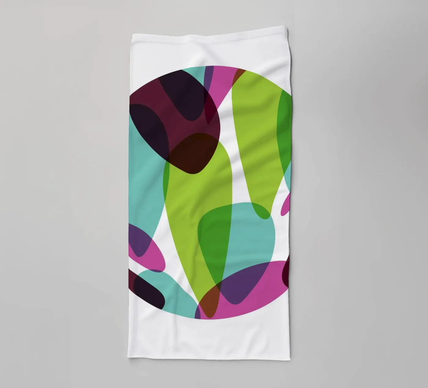 Organic Forms towel by Kim Hubball Studio