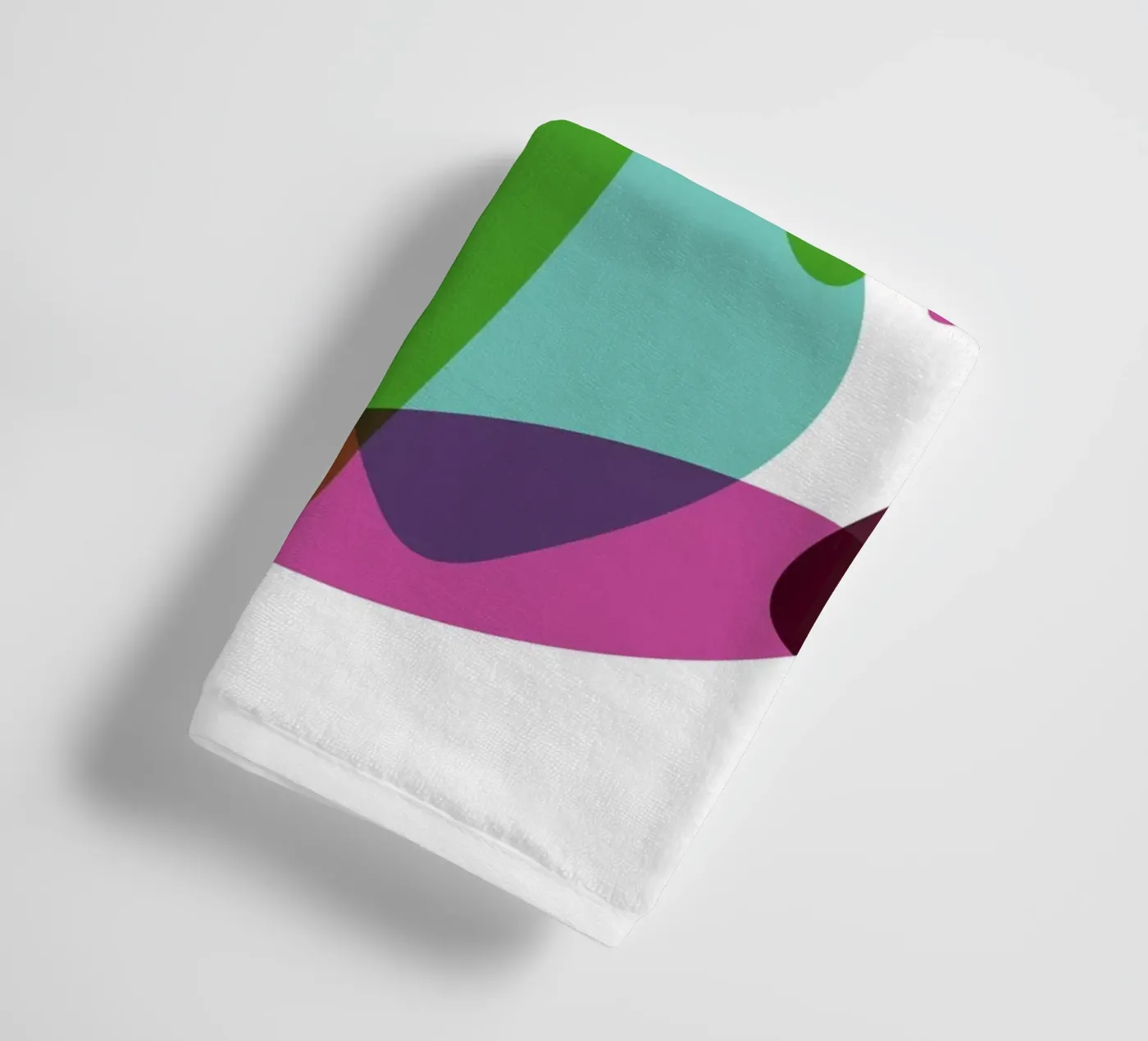 Organic Forms towel by Kim Hubball Studio