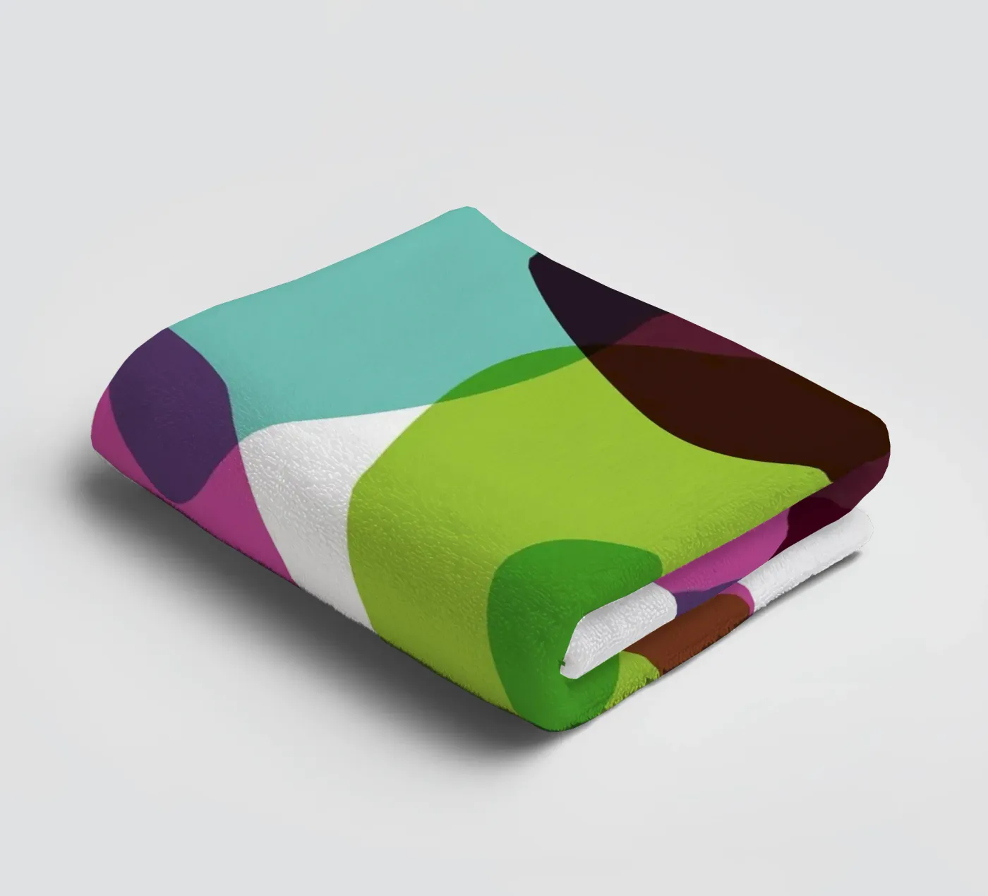 Organic Forms towel by Kim Hubball Studio