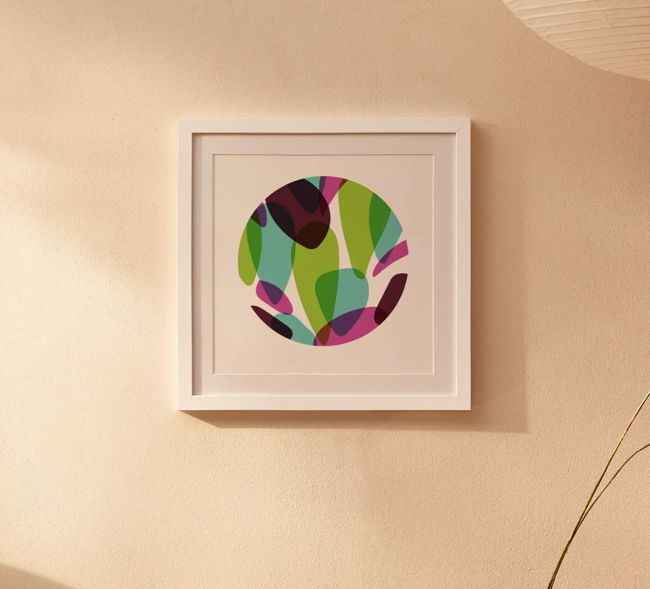 Organic Forms poster by Kim Hubball Studio