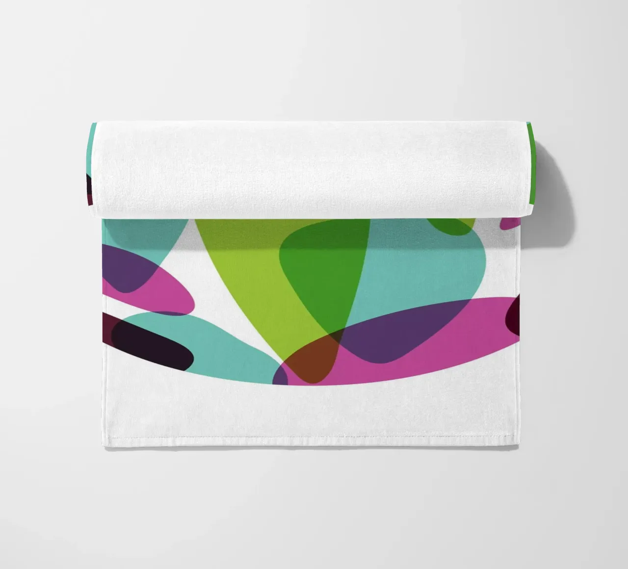Organic Forms beach towel by Kim Hubball Studio