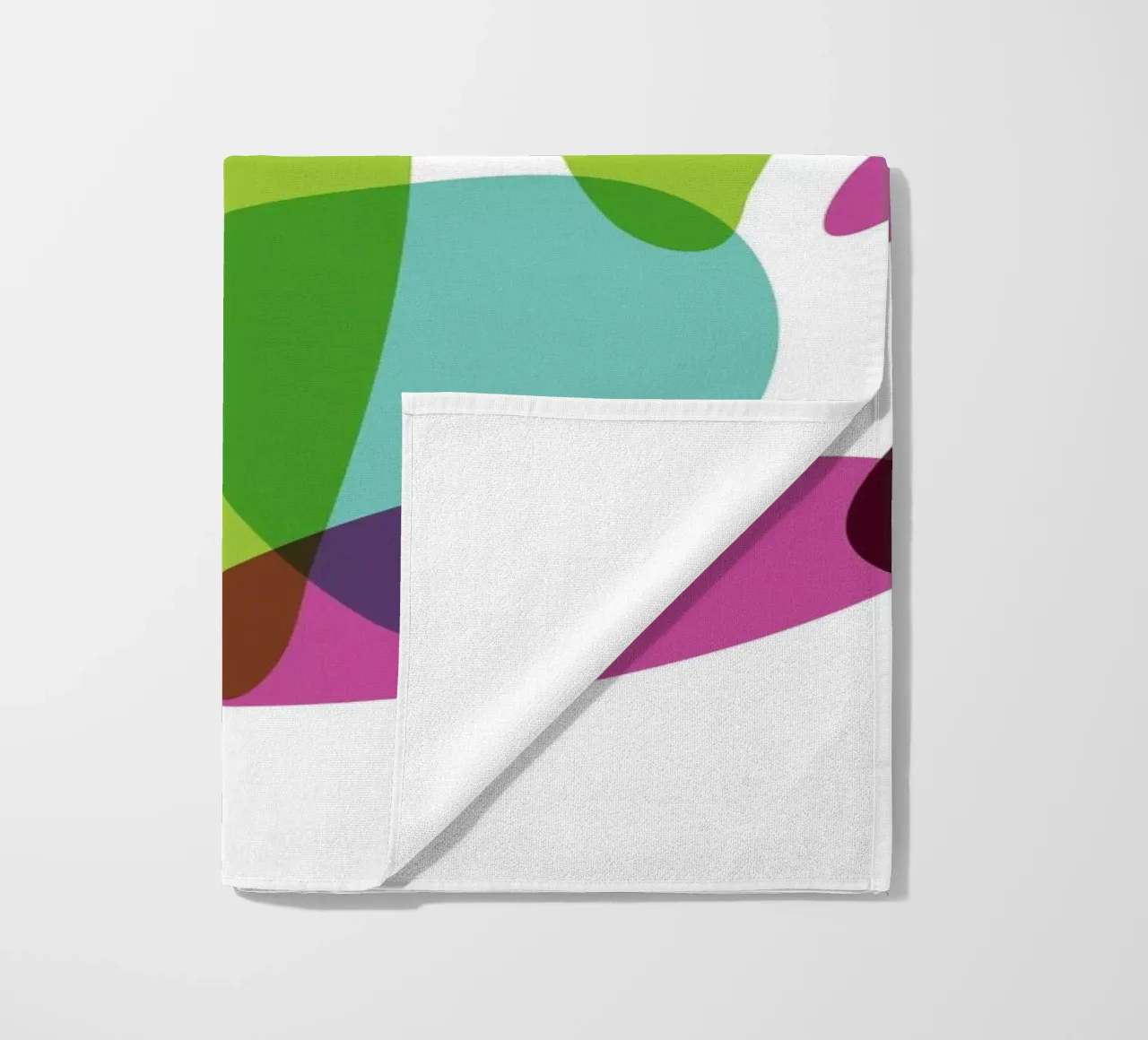 Organic Forms beach towel by Kim Hubball Studio