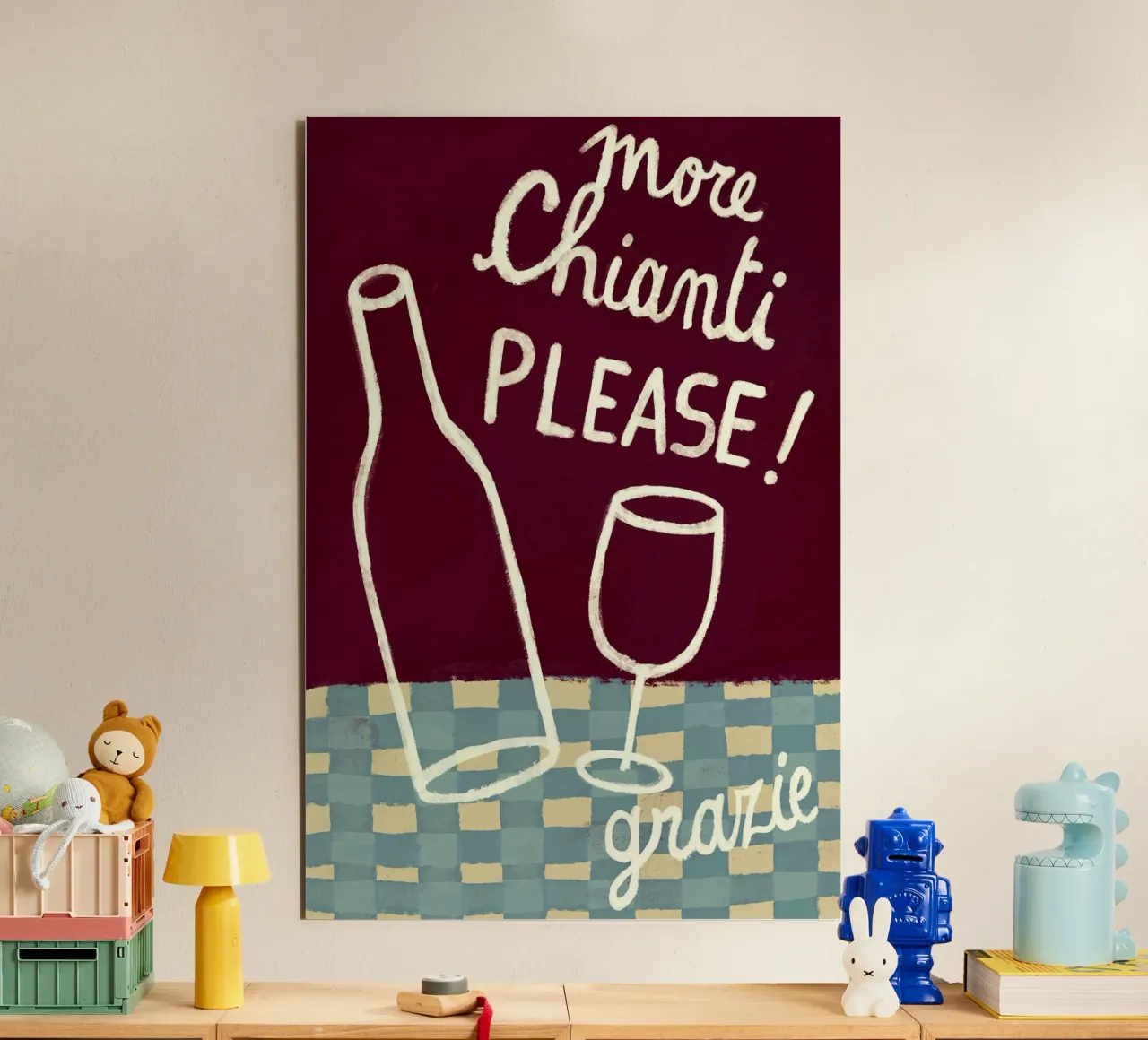 More chianti please! pannello forex da Erin Lambert