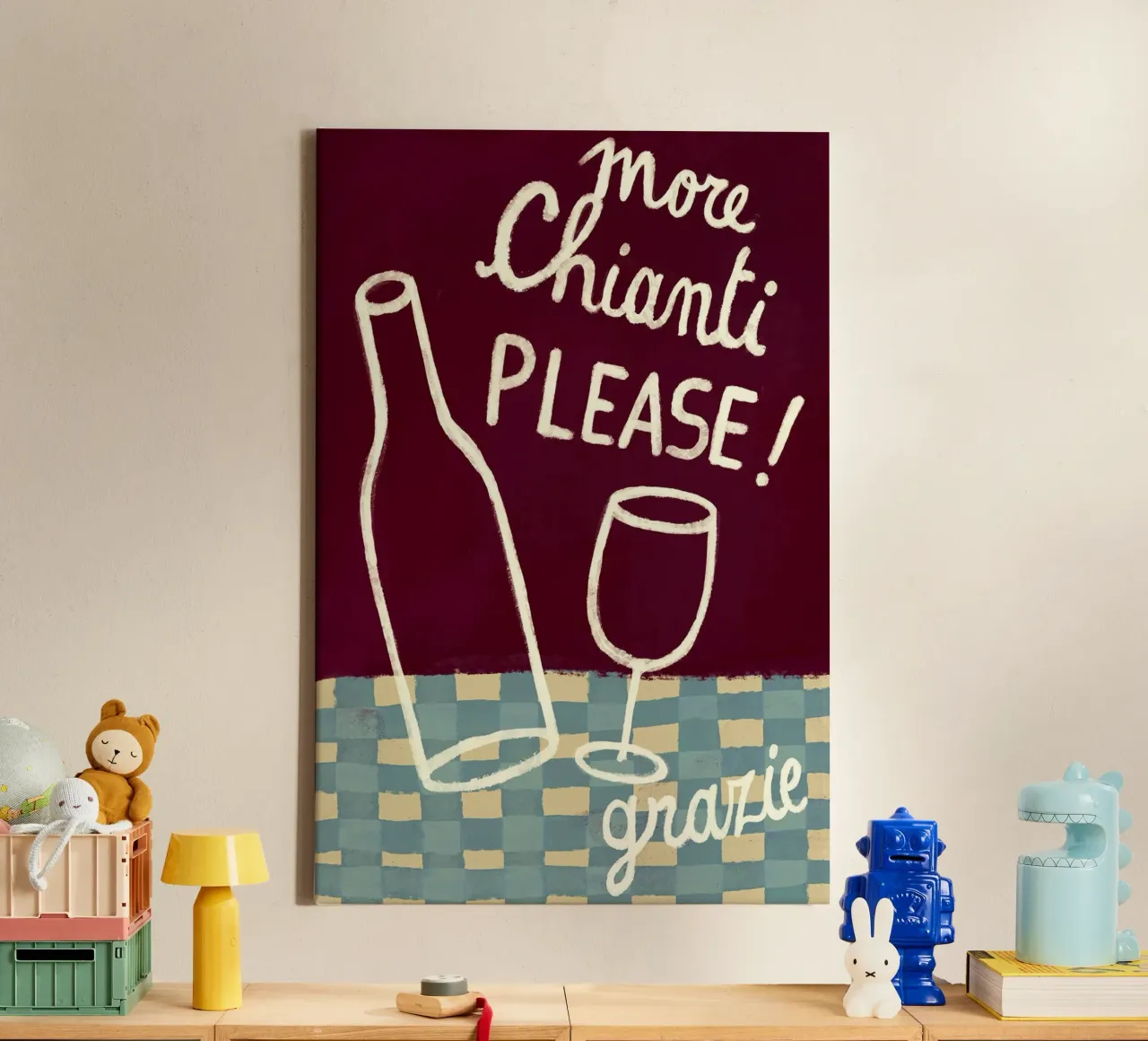 More chianti please! tela da Erin Lambert