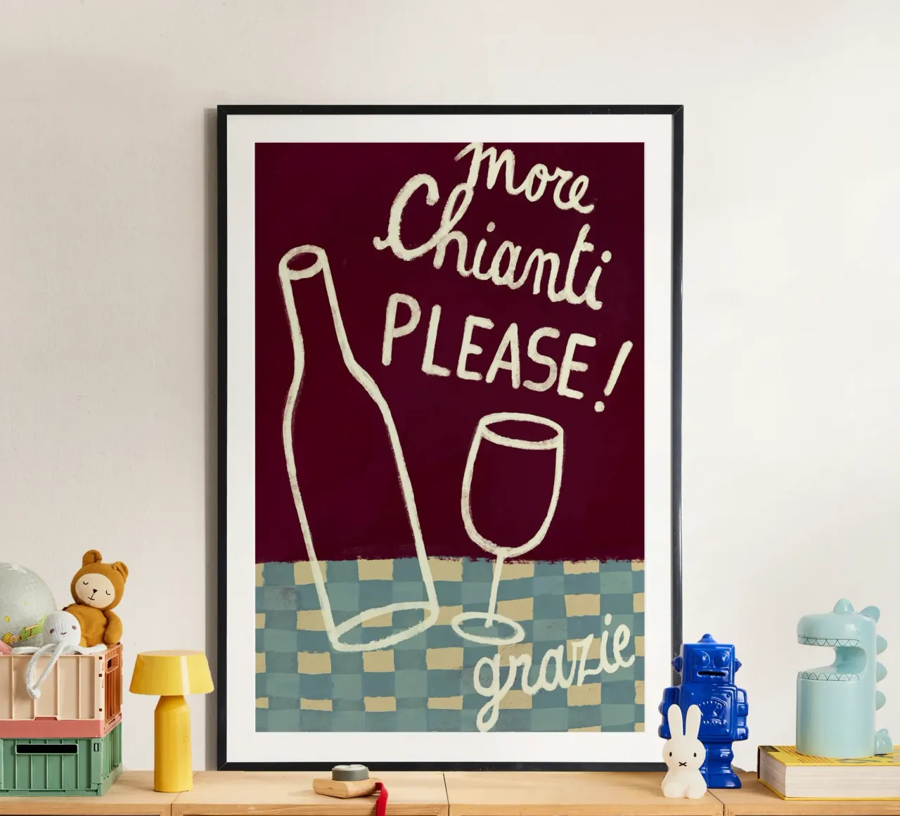 More chianti please! poster da Erin Lambert