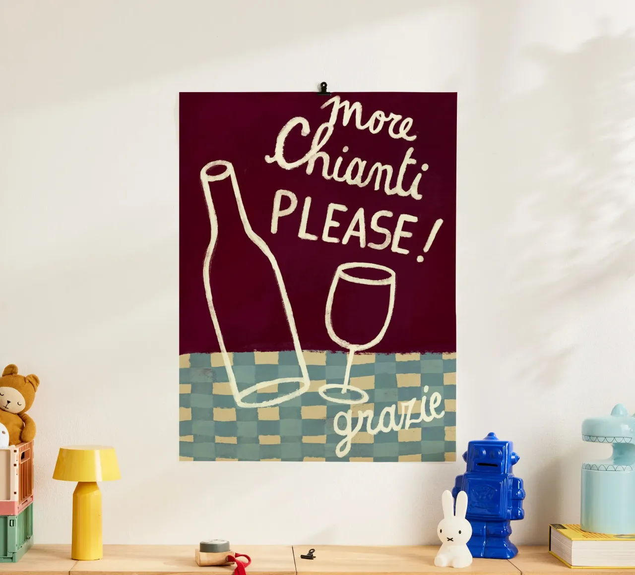 More chianti please! poster da Erin Lambert