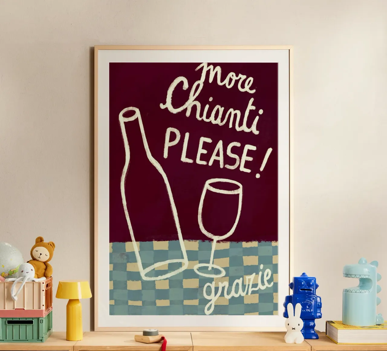 More chianti please! poster da Erin Lambert