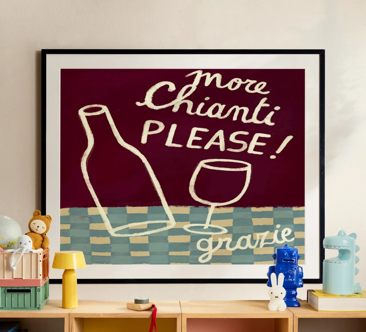 More chianti please! poster da Erin Lambert