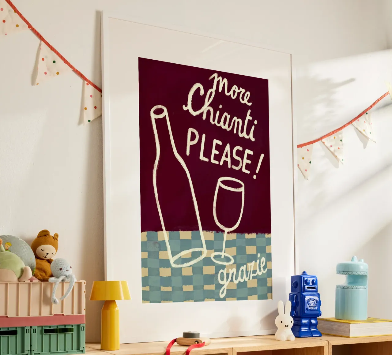 More chianti please! poster da Erin Lambert