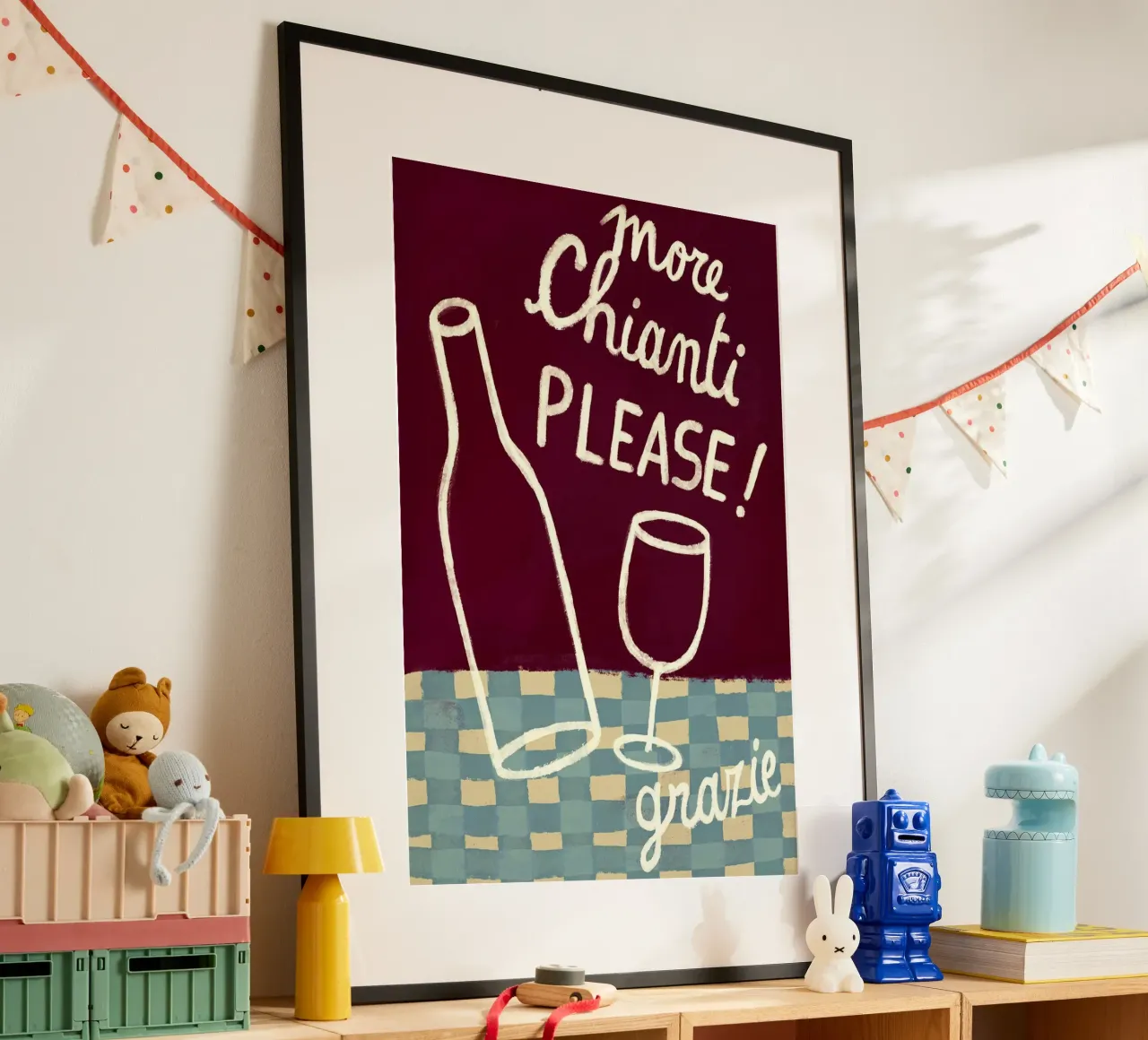 More chianti please! poster da Erin Lambert