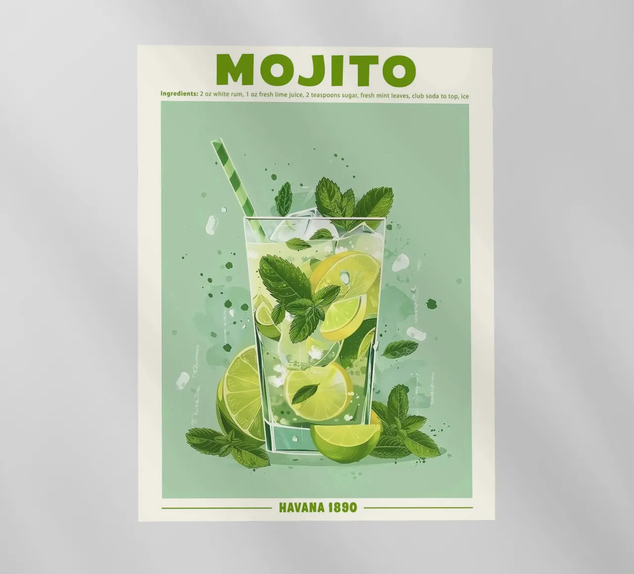 Mojito, L'Avana 1890 di TAlex pellicola backlit da Erin Lambert