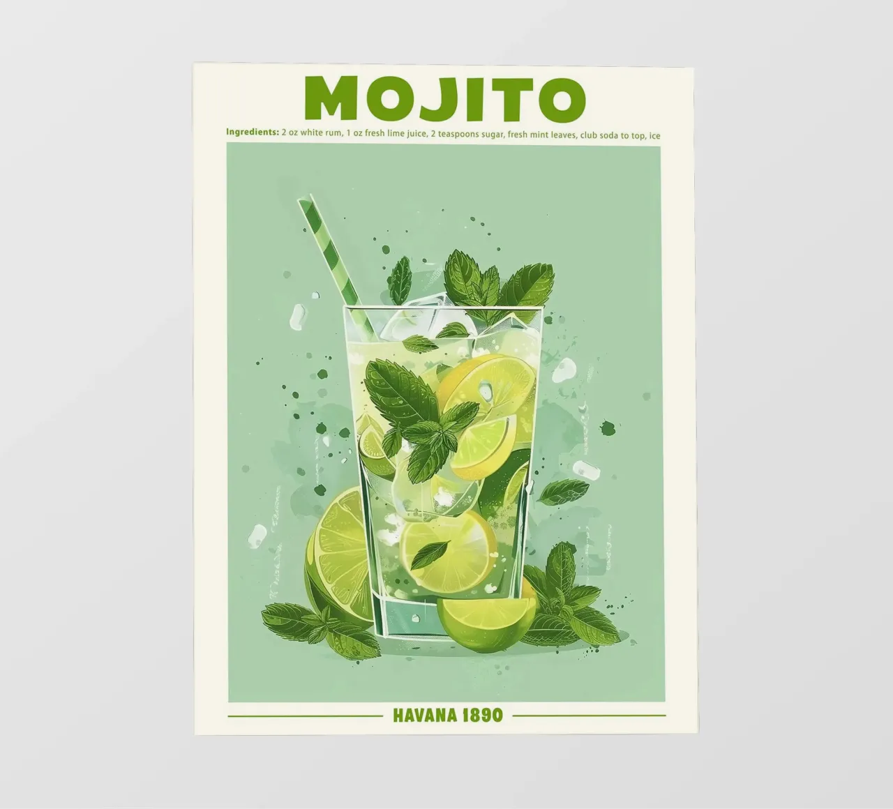 Mojito, L'Avana 1890 di TAlex pellicola backlit da Erin Lambert