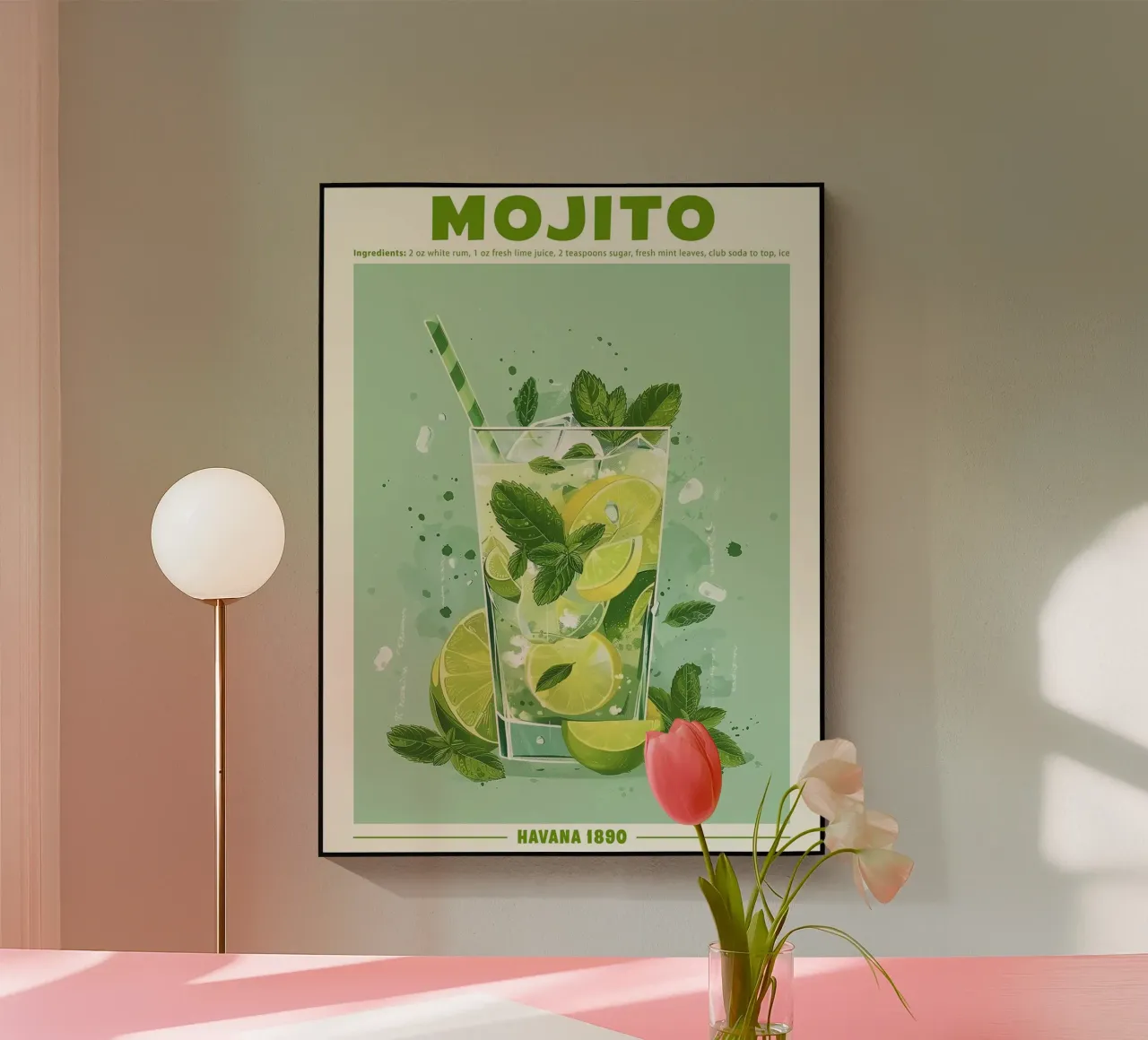Mojito, L'Avana 1890 di TAlex plexiglass da Erin Lambert