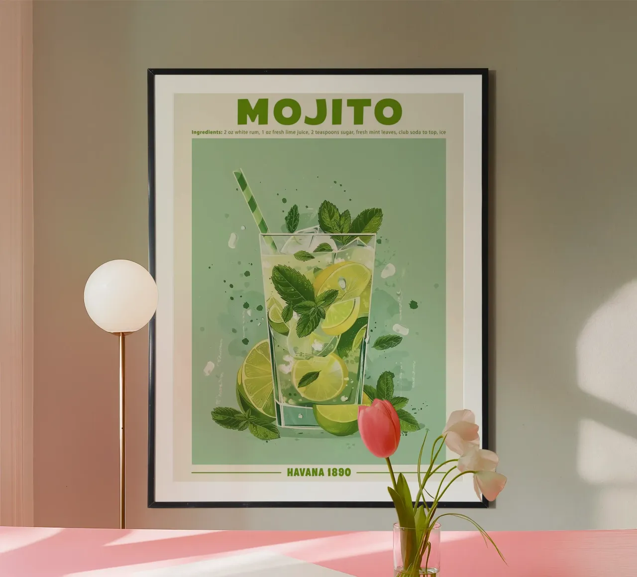 Mojito, L'Avana 1890 di TAlex carta hahnemühle da Erin Lambert