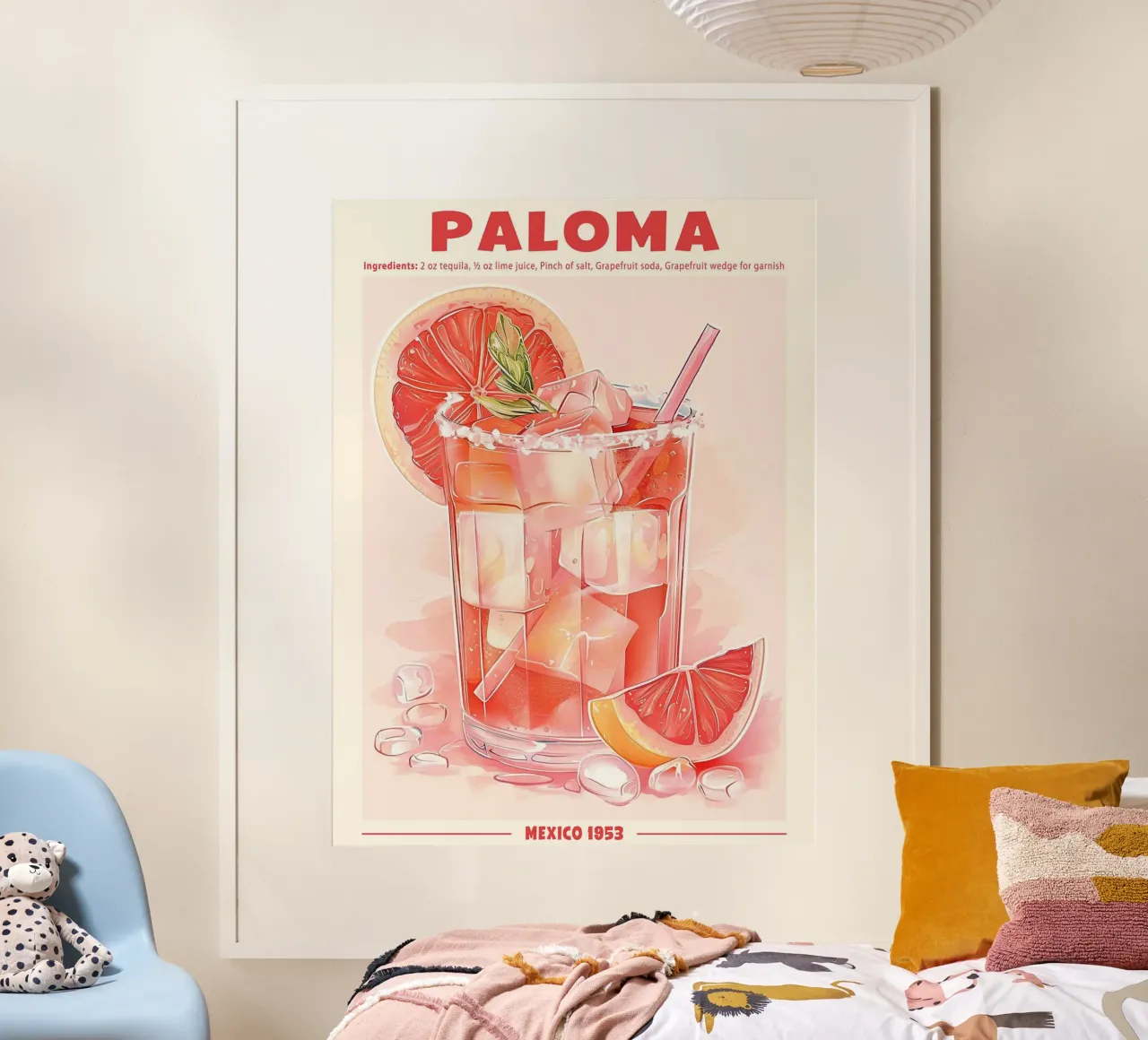 Paloma, Messico 1953 carta hahnemühle da Erin Lambert