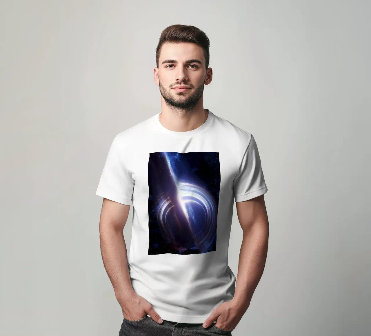 Gargantua Black Hole t-shirt by nabakumov