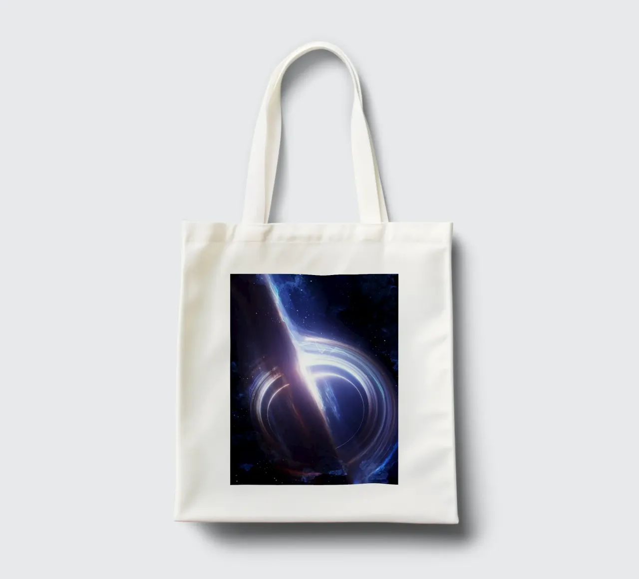 Gargantua Black Hole tote bag by nabakumov