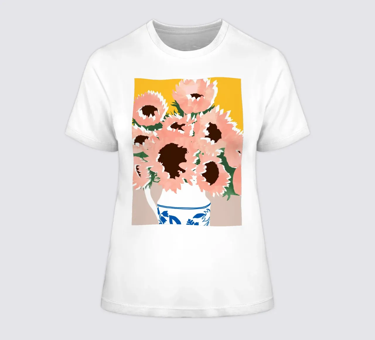 Sunshine On a Cloudy Day On a Cloudy Day women's fitted t-shirt by 83oranges