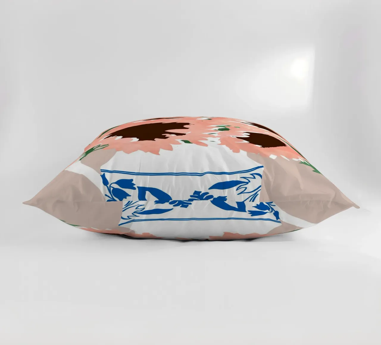 Sunshine On a Cloudy Day On a Cloudy Day decorative cushion by 83oranges
