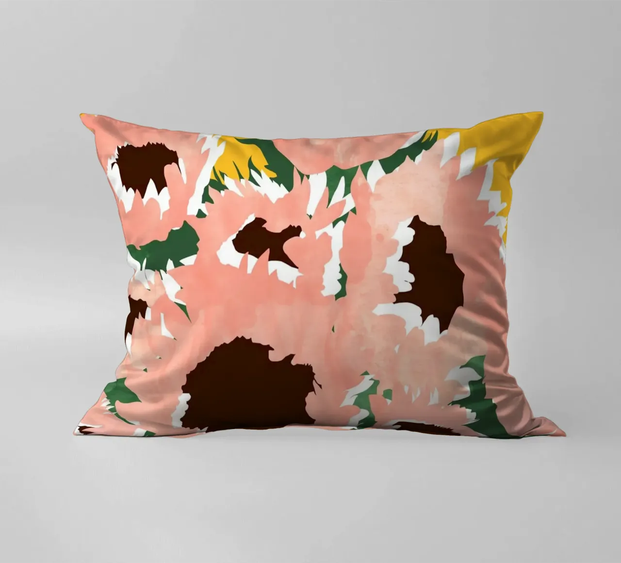 Sunshine On a Cloudy Day On a Cloudy Day decorative cushion by 83oranges
