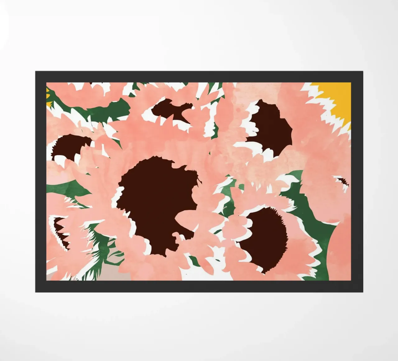 Sunshine On a Cloudy Day On a Cloudy Day doormat by 83oranges